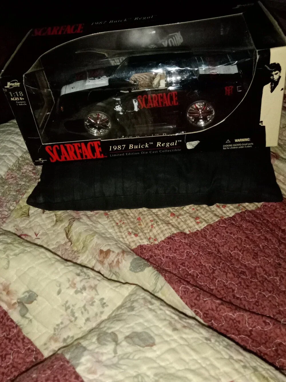 Scarface 1987 Buick Regal Die-Cast Collectible - Black